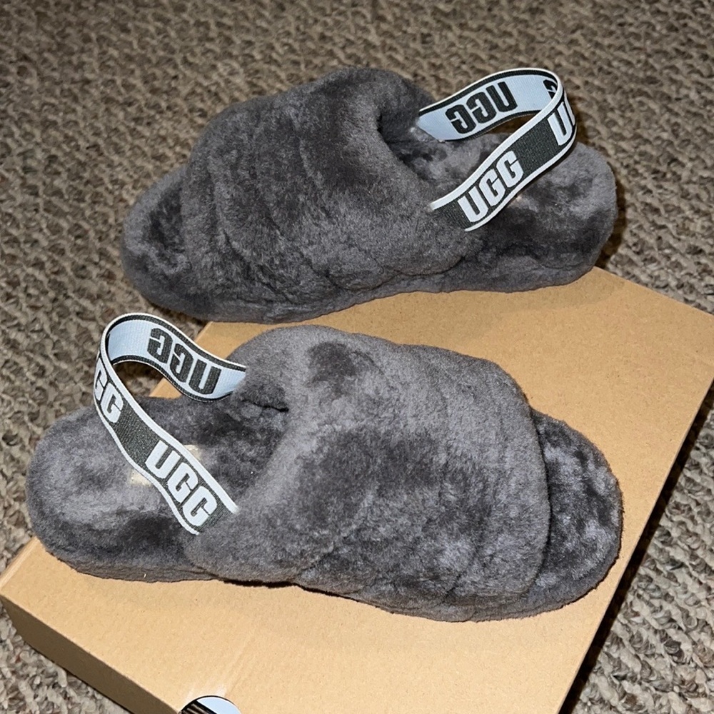 Fluff Yeah Ugg Slides - image 3